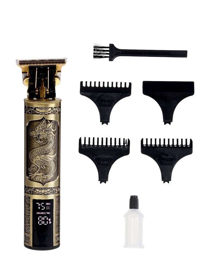 Машинка для стрижки LTRI-29, 600 мАч, 3 насадки, дисплей, USB