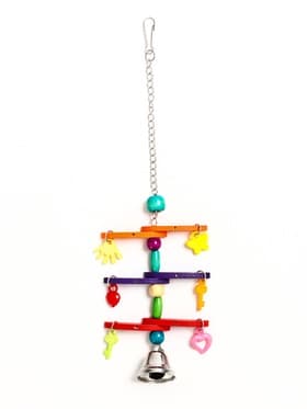 Игрушка для птиц «Перекладина», цвет МИКС