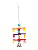 Игрушка для птиц «Перекладина», цвет МИКС