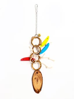 Игрушка для птиц «Фантазия», цвет МИКС