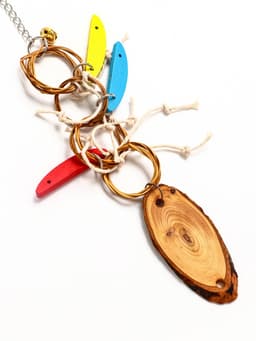 Игрушка для птиц «Фантазия», цвет МИКС