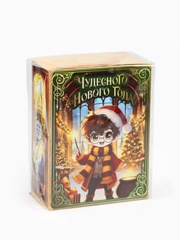 Сладкий детский новогодний подарок «Волшебного Нового года», конфеты 500 г, пазлы