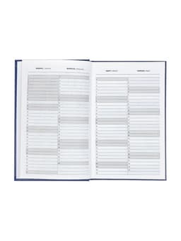 Ежедневник датированный Calligrata, А5, 2026, твёрдая обложка из бумвинила, 168 листов, синий