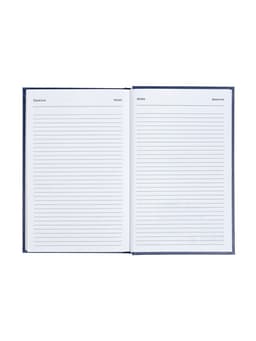 Ежедневник датированный Calligrata, А5, 2026, твёрдая обложка из бумвинила, 168 листов, синий