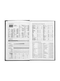 Ежедневник датированный Calligrata, А5, 2026, твёрдая обложка из бумвинила, 168 листов, чёрный