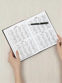 Ежедневник датированный Calligrata, А5, 2026, твёрдая обложка из бумвинила, 168 листов, чёрный