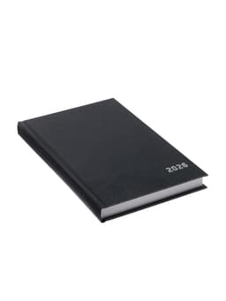 Ежедневник датированный Calligrata, А5, 2026, твёрдая обложка из бумвинила, 168 листов, чёрный