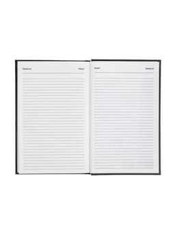 Ежедневник датированный Calligrata, А5, 2026, твёрдая обложка из бумвинила, 168 листов, чёрный