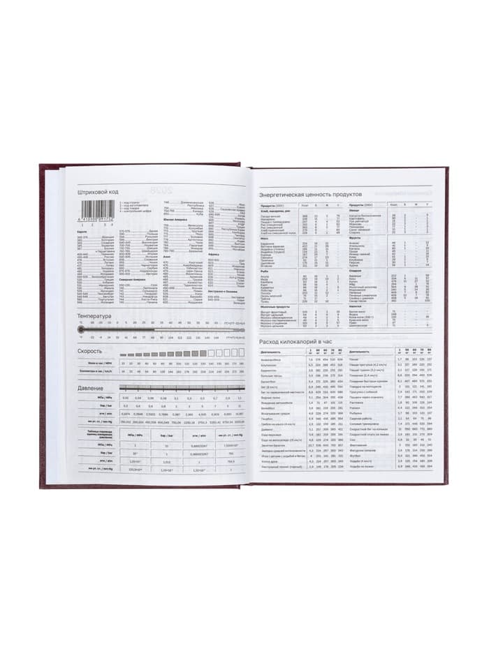 Ежедневник датированный Calligrata, А5, 2026, твёрдая обложка из бумвинила, 168 листов, коричневый