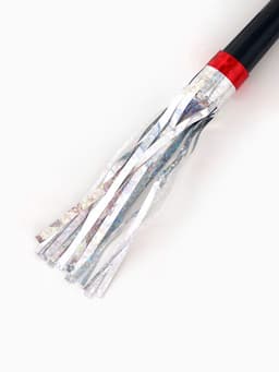 Карнавальный язычок «Дождик» серебряный, 6 шт.