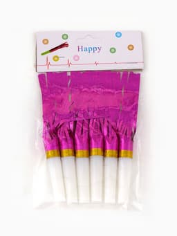 Карнавальный язычок «Дождик» цвета МИКС, 6 шт.