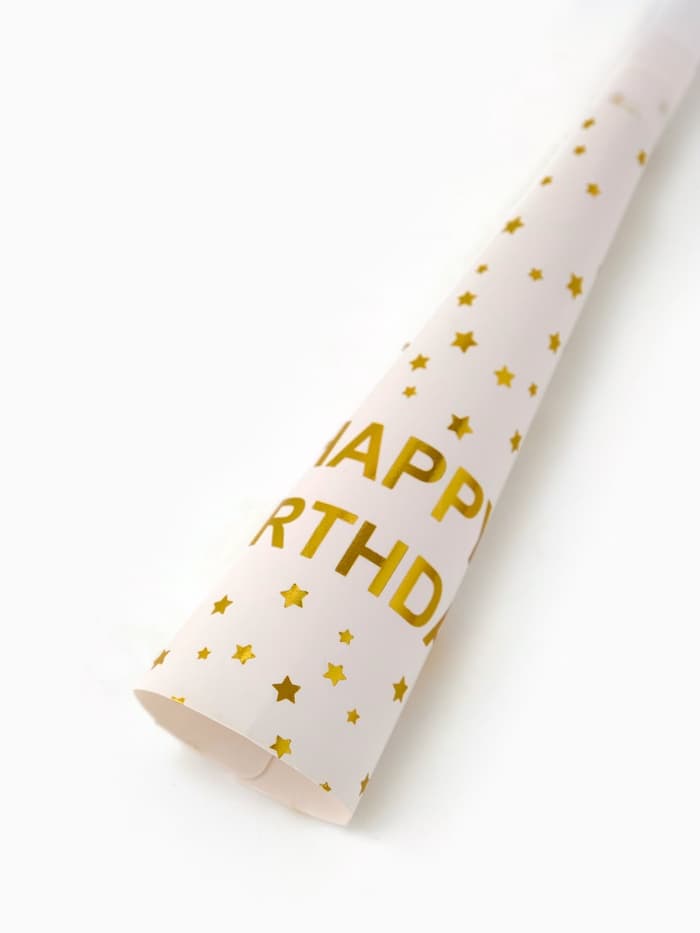 Дудка-гудок «Happy birthday», 6 шт.