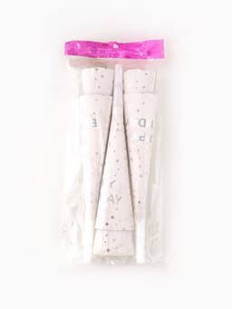 Дудка-гудок «Happy birthday», 6 шт.