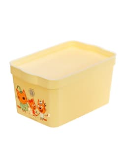 Ящик для хранения детский, с крышкой, 2.3 л, Три Кота