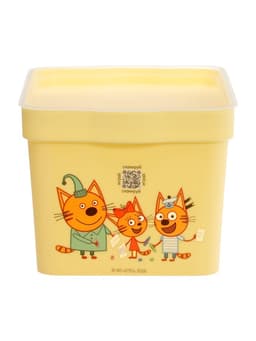 Ящик для хранения детский, с крышкой, 2.3 л, Три Кота