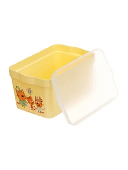 Ящик для хранения детский, с крышкой, 2.3 л, Три Кота