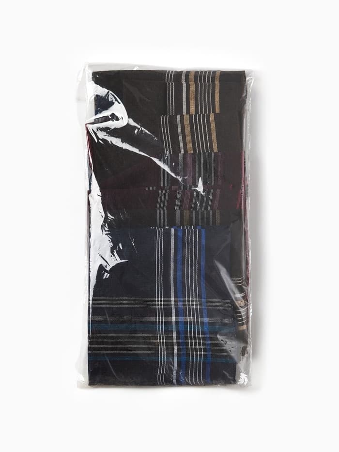 Платки носовые мужские «Экономь и Я. Элегантность», 36×36 см, набор 12 шт., рисунок МИКС