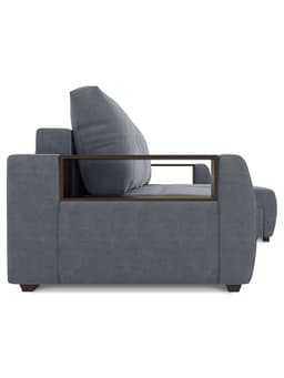 Диван угловой «Джаз», НПБ, тик – так, цвет серый luma 23