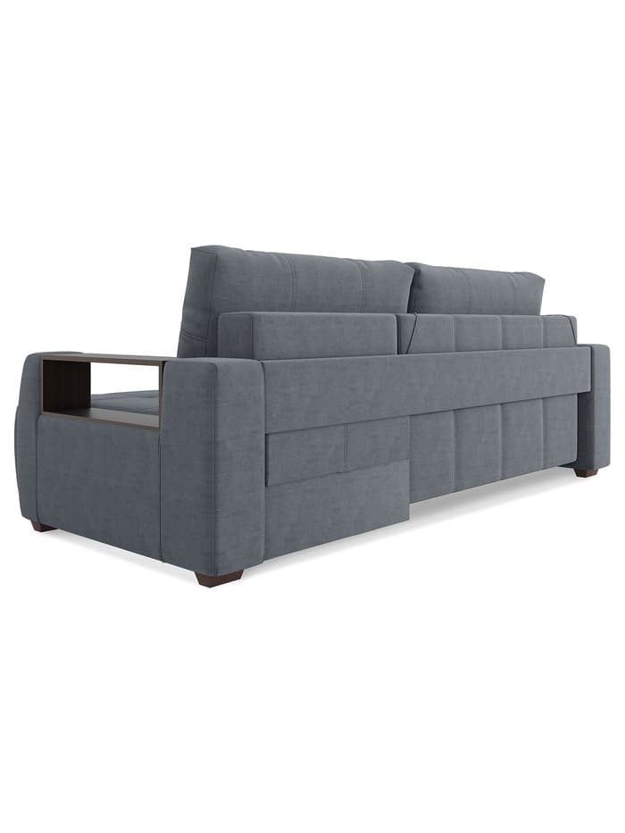 Диван угловой «Джаз», НПБ, тик – так, цвет серый luma 23