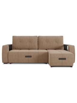 Диван угловой «Джаз», НПБ, тик – так, цвет бежевый newtone beige