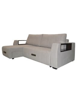 Диван угловой «Джаз», НПБ, тик – так, цвет бежевый luma 02