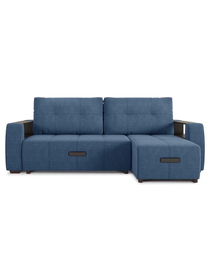 Диван угловой «Джаз», НПБ, тик – так, цвет синий ultra midnight