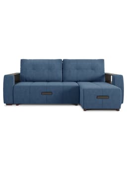 Диван угловой «Джаз», НПБ, тик – так, цвет синий ultra midnight