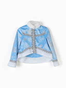 Карнавальный костюм новогодний «Снегурочка Настенька», жакет, сарафан, кокошник, размер 164-48