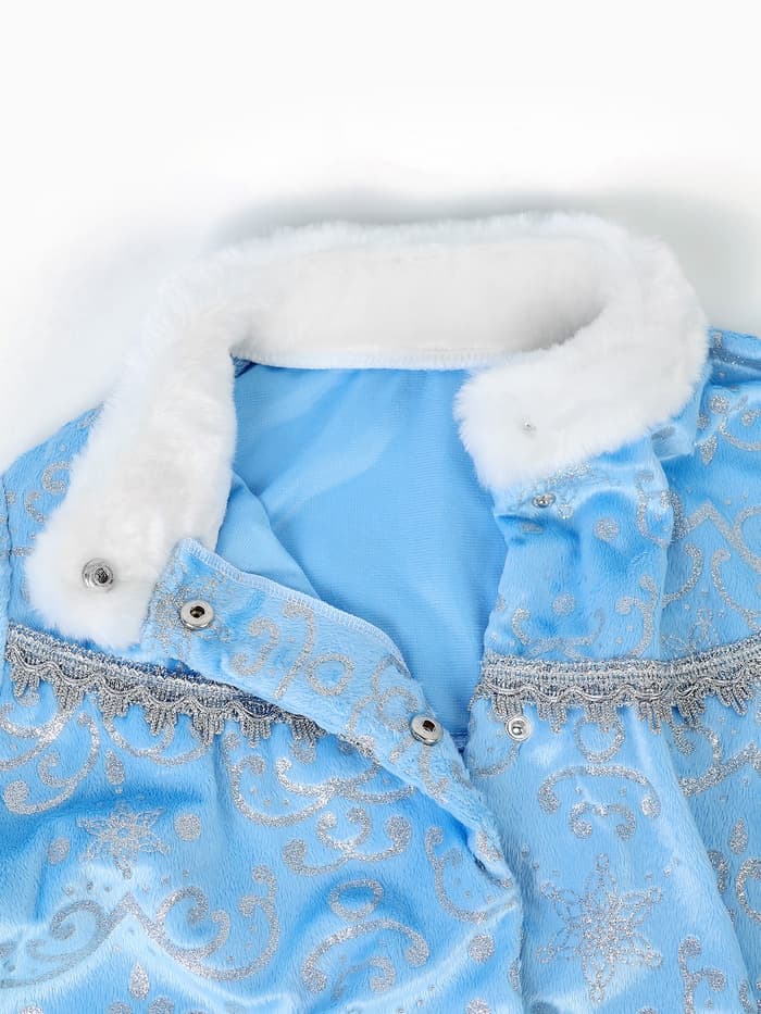 Карнавальный костюм новогодний «Снегурочка Настенька», жакет, сарафан, кокошник, размер 164-48