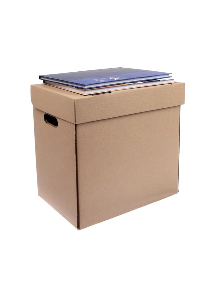 Коробка для хранения, офисная, крафт, 325×325×235 мм