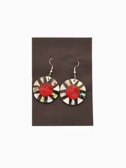 Серьги «Тропики», 5×3 см, ракушка