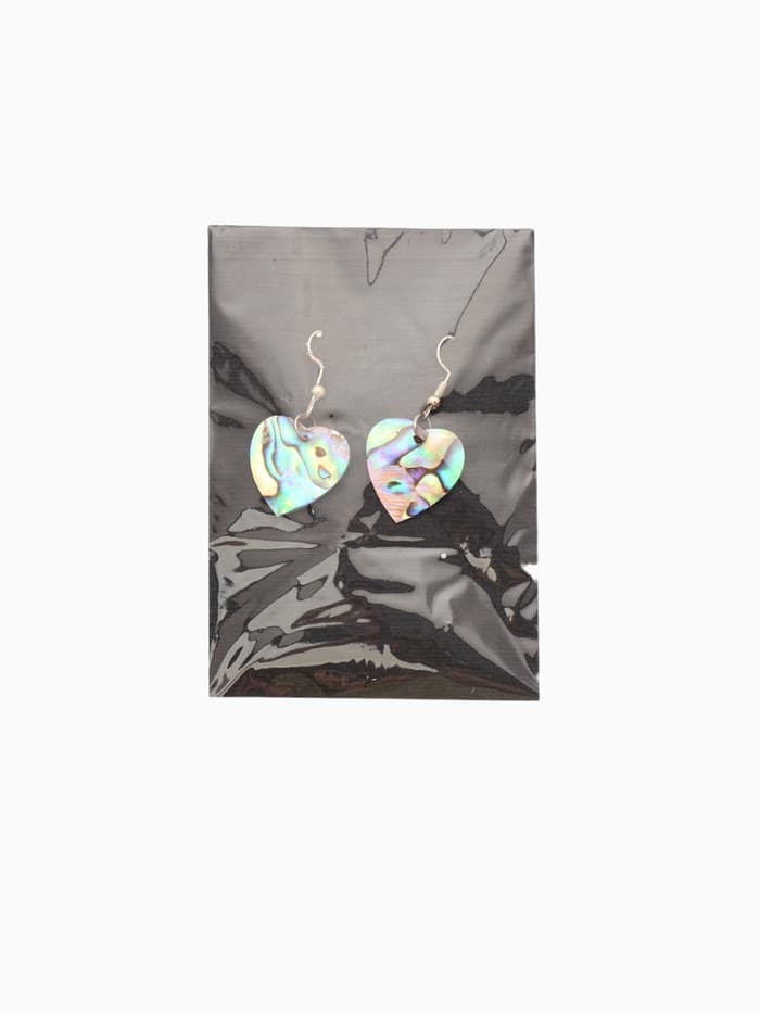 Серьги «Сердце моря», 5.5×2 см, ракушка