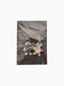 Серьги «Капельки», 5.5×2 см, ракушка