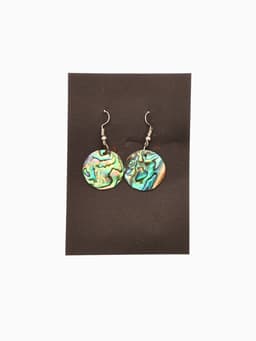 Серьги «Прилив», 5×2.2 см, ракушка