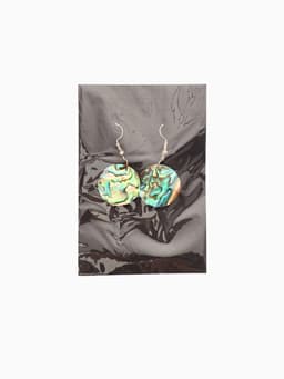 Серьги «Прилив», 5×2.2 см, ракушка