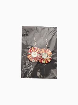 Серьги «Бали», 5×3 см, ракушка