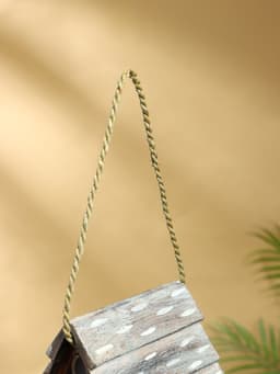 Подвесной декор «Скворечник», 17×24×15 см, дерево, коричневый