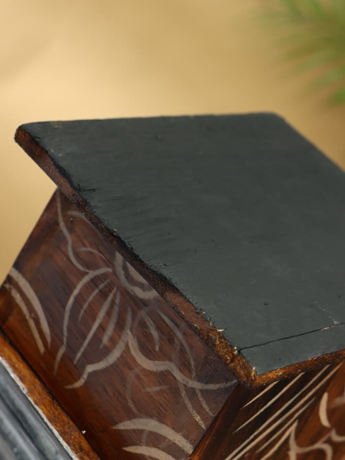 Подвесной декор «Скворечник», 17×24×15 см, дерево, коричневый