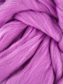 Шерсть для валяния 100 г, цвет орхидея