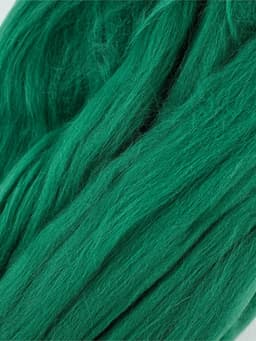 Шерсть для валяния 100 г, цвет трава 044