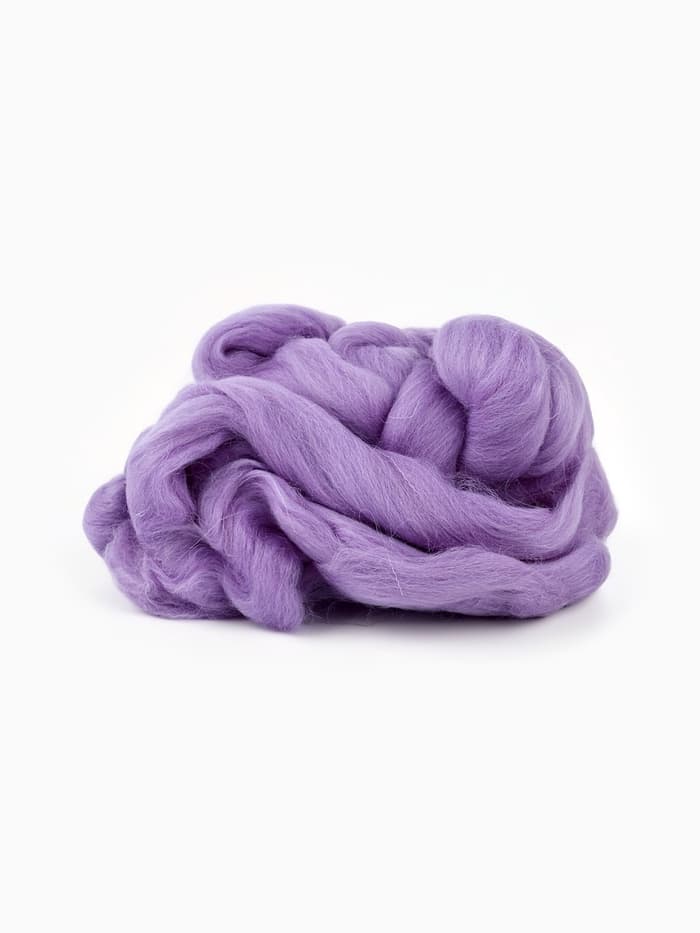 Шерсть для валяния 100 г, Сирень (22)