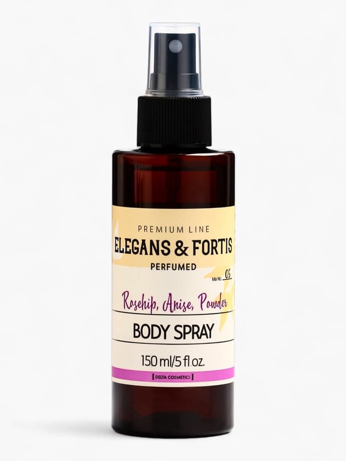 Подарочный набор женский VEGAN.Love.Studio, гель для душа, спрей для тела, парфюмированный, шиповник, анис, пудровые ноты