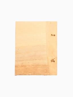 Записная книжка плетёная, 48 листов, 17×22×2 см, бежевая