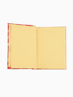 Записная книжка плетёная, 48 листов, 17×22×2 см, бежево-розовая