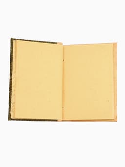 Записная книжка плетёная, 48 листов, 17×22×2 см, зелёная