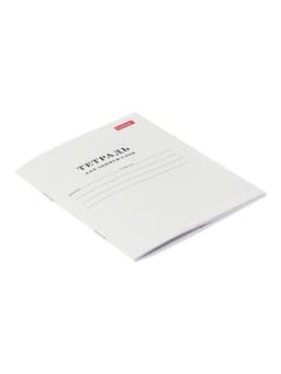 Тетрадь для записи слов Hatber, А6, 24 листа, в линейку, на скрепке, оригинальный блок, белая