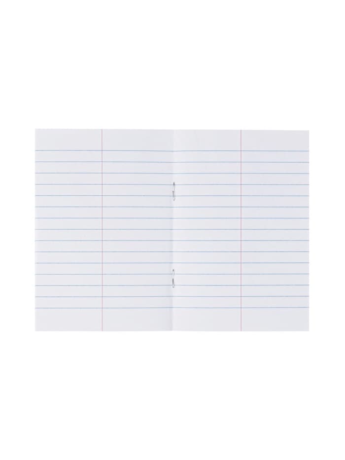 Тетрадь для записи слов Hatber, А6, 24 листа, в линейку, на скрепке, оригинальный блок, белая
