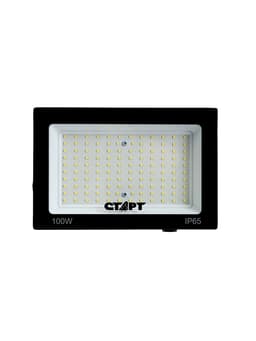 Прожектор светодиодный СТАРТ, 100 Вт, 8500 Лм, 6500К, IP65, чёрный
