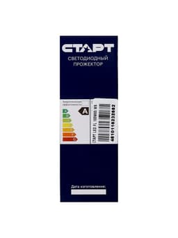 Прожектор светодиодный СТАРТ, 100 Вт, 8500 Лм, 6500К, IP65, чёрный