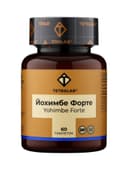 Йохимбе Комплекс Форте TETRALAB, поддержка энергии, потенции и активности, 60 таблеток
